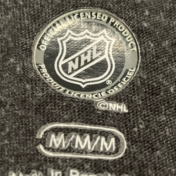 Chicago Blackhawks Mens NHL, Medium Tee, dark Heathered grey,‎ Medium - Picture 5 of 5